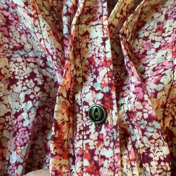 Vintage Eddie Bauer Button-Down, Adjustable Full-Length or 3/4 Sleeve Blouse - Picture 5 of 15